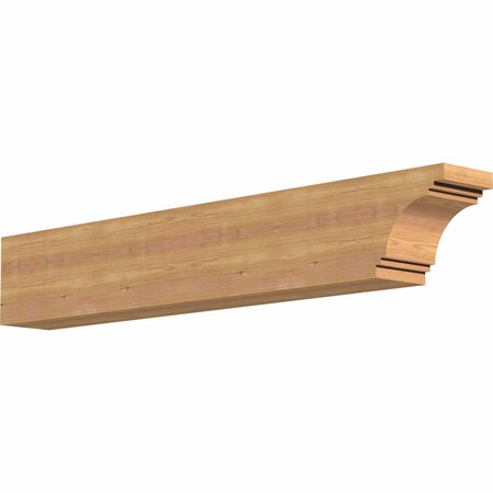 Ekena Millwork Pescadero Smooth Rafter Tail, Western Red Cedar, 5 1/2"W x 8"H x 48"L RFT06X08X48PEC00SWR